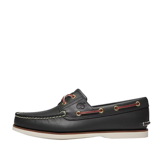 Mocassino Uomo Timberland Classic Boat 2 Fori Blu