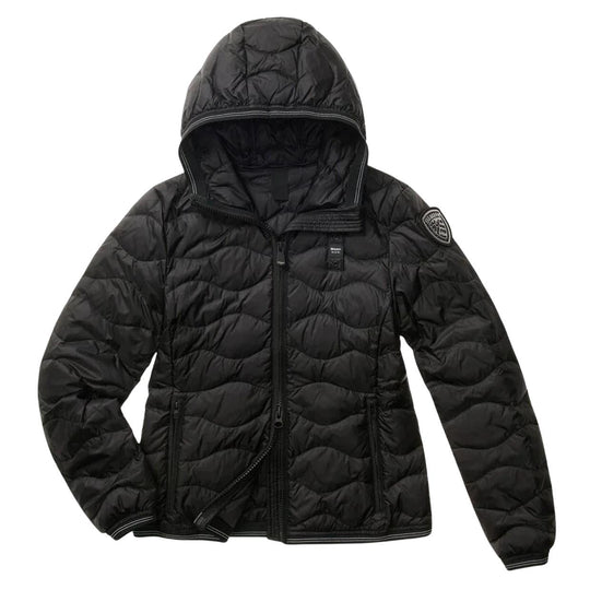 Giubbino Donna Blauer Camelia Roller Nero