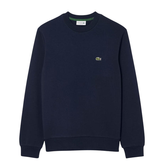 Felpa Uomo Lacoste Classic Fit Logo Blu