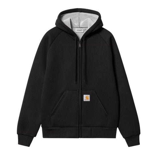 Felpa Uomo Carhartt Car-Lux Jacket Nero/Grigio