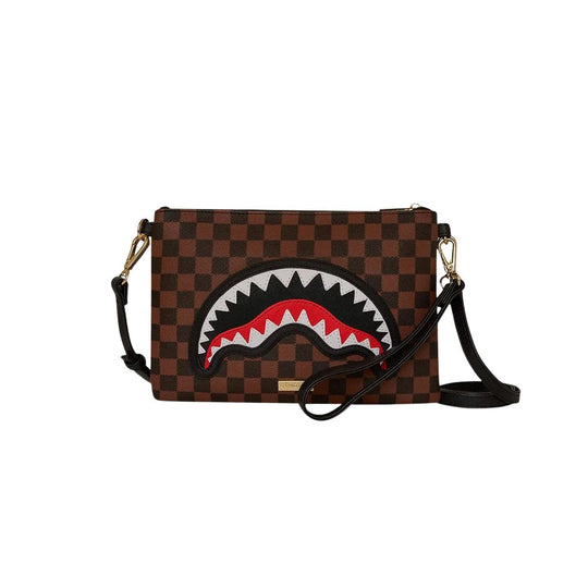 Pochette Sprayground Sawtooth Sharks In Paris Marrone