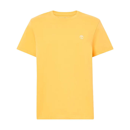 T-shirt Uomo Timberland Maniche Corte Dunstan River Giallo