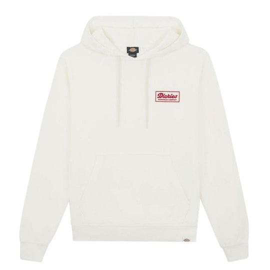 Herren Kapuzenpullover Dickies Lewistown Weiß Creme