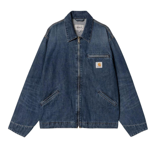 Herrenjacke Carhartt WIP OG Detroit Blau Denim
