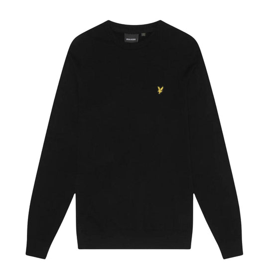 Maglione Uomo Lyle & Scott Girocollo Nero