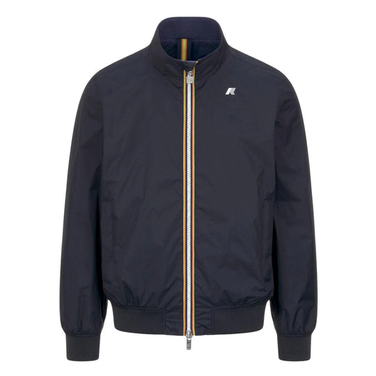 Giubbino Uomo K-Way Arsene Plus.2 Reversibile Blu / Blu Cobalto