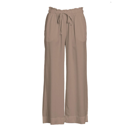 Pantalone Donna Deha Crop Nocciola