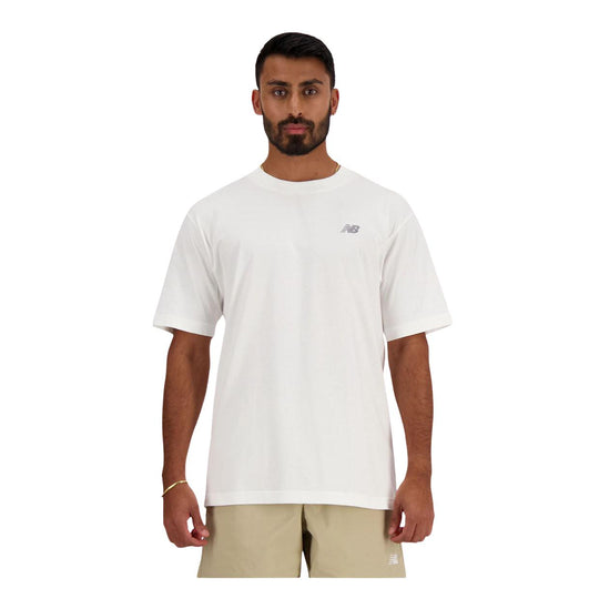 T-shirt Uomo New Balance Sports Essentials Bianco