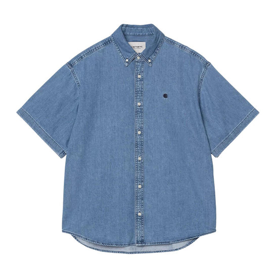 Carhartt WIP Men's S/S Lucas Denim Shirt