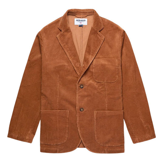 Giacca Blazer Uomo Neddick Corduroy Tabacco