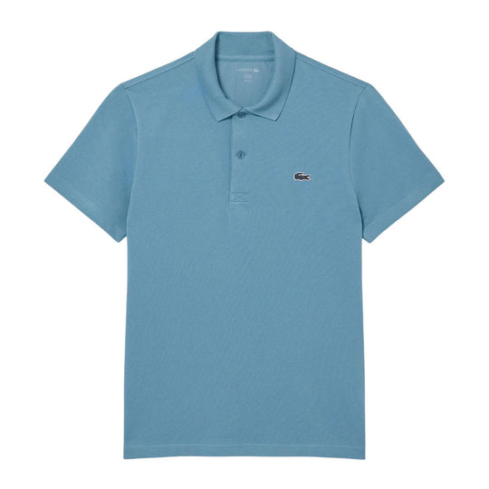 Polo Uomo Lacoste Regular Fit Ottoman Blu / Azzurro