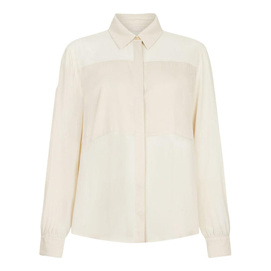 Camicia Donna LIU-JO Effetto Raso Burro