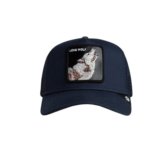 Cappello Unisex Goorin Bros Alone Wolf Blu
