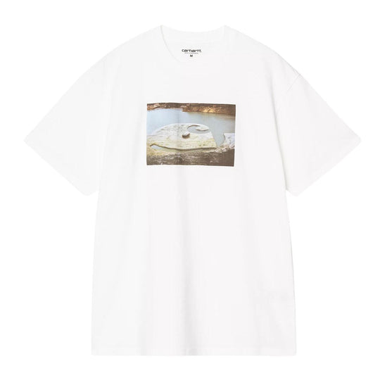 Men's T-shirt Carhartt WIP S/S Muddy Water White