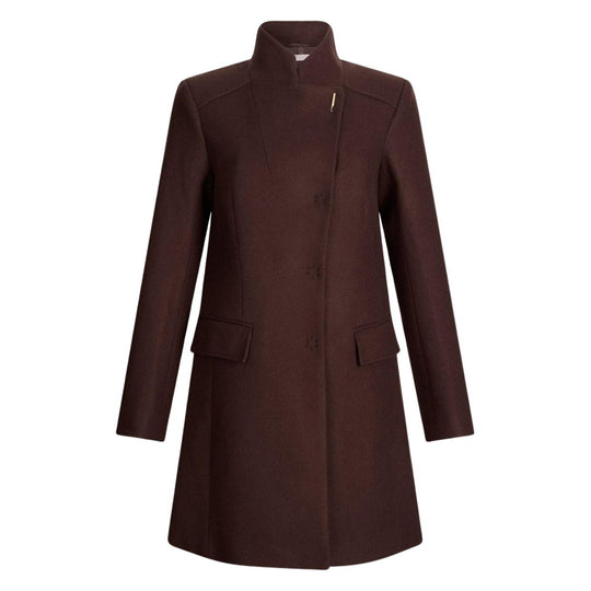 Cappotto Donna LIU-JO In Panno Double Marrone