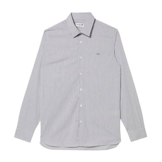 Lacoste Men's Checkered Shirt White / Black