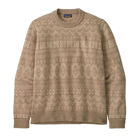 Maglione Uomo Patagonia Lana Riciclata Beige