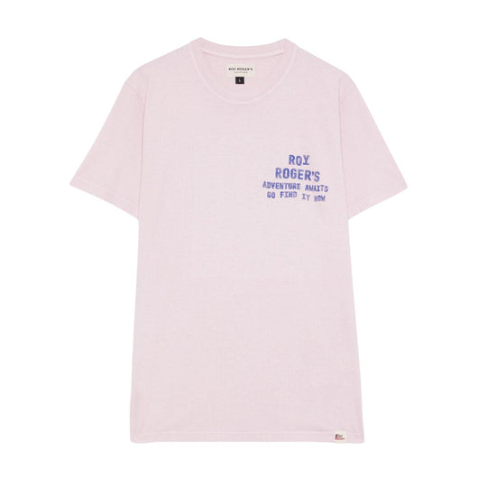 T-shirt Uomo Roy Roger's Adventure Rosa
