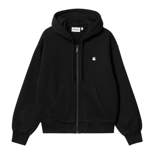 Women's Carhartt WIP W' Hooded Casey Black Sweatshirt