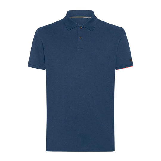 Polo Uomo RRD Macro Blu (063)