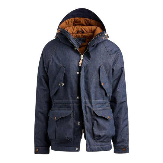 Herrenjacke Manifattura Ceccarelli Denim Fisherman Parka