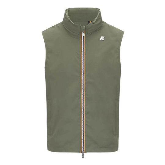 Gilet Uomo K-Way Valen Stretch Verde