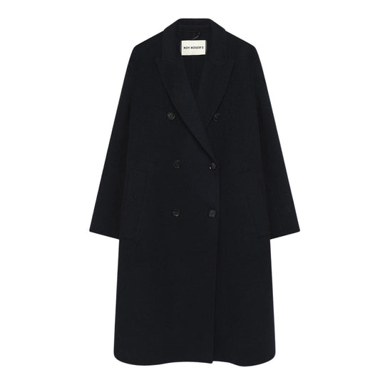 Cappotto Donna Roy Roger's Doppio Petto Blu