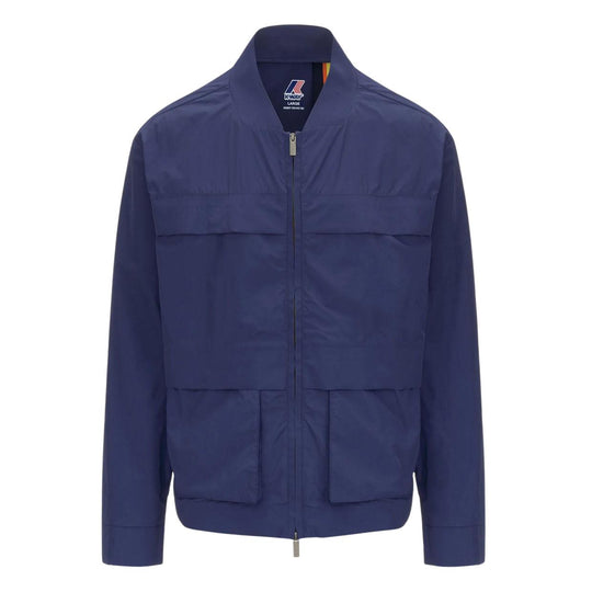 Giubbino Uomo K-Way Barion Blu Cobalto