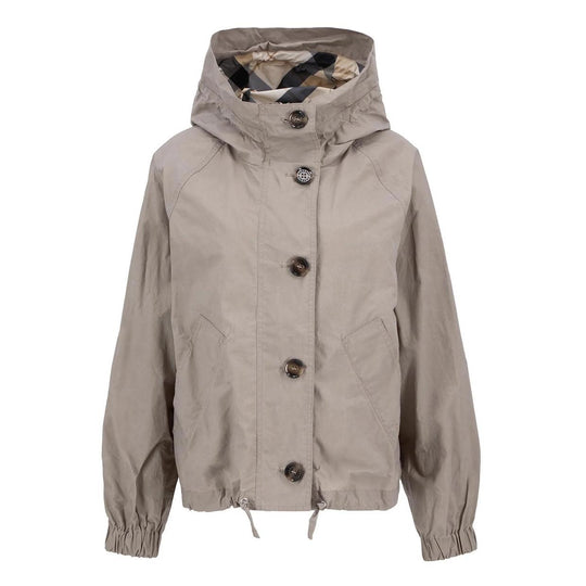 Women's Barbour Bhodi Khaki Rain Jacket