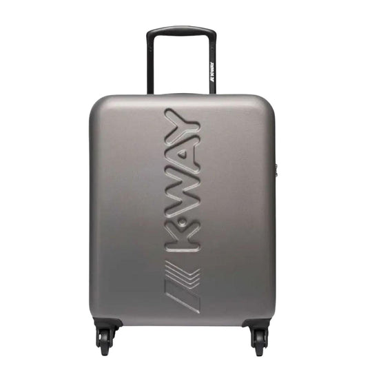 Trolley K-Way Medium Grigio Metallizzato