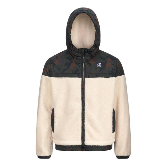 Pile Unisex K-Way Ecru / Camouflage