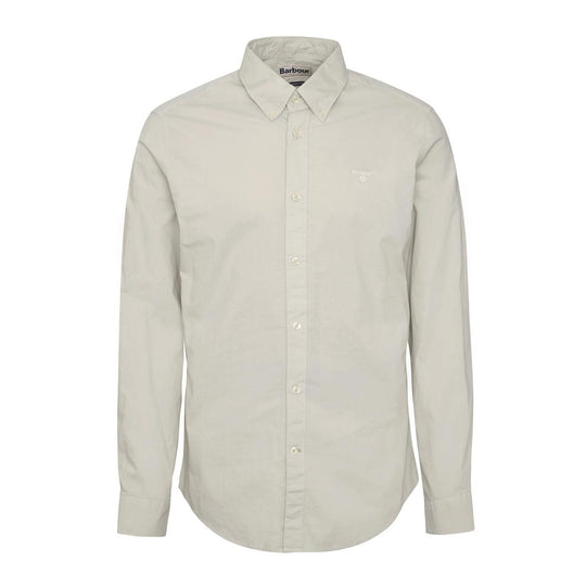 Camicia Uomo Barbour Tinta In Capo Avena