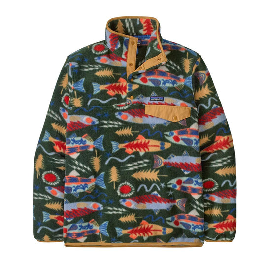 Pile Uomo Patagonia Synchilla Snap-T Fleece Multicolor