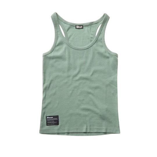 Women's Blauer Ribbed Tank Top Green