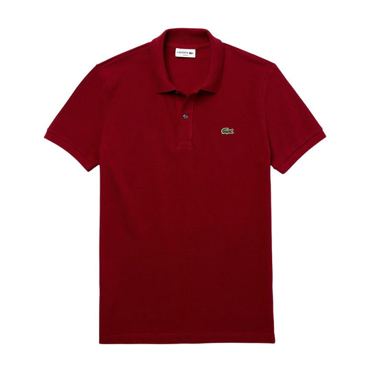 Polo Uomo Lacoste Slim Fit Bordeaux