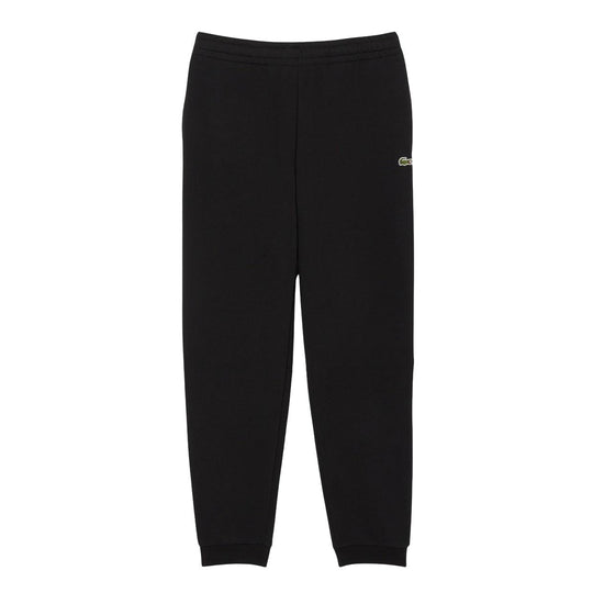 Pantalone Felpa Uomo Lacoste Logo Nero