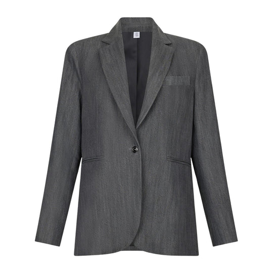 Giacca Donna LIU-JO Over Spacchi Grigio