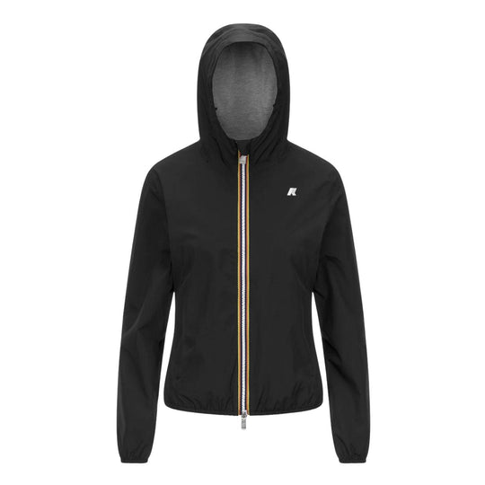 Giubbino Donna K-Way Lily Stretch Poly Jersey Nero