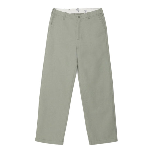 Pantalone Uomo Universal Overall Ampi Bio Wash Verde Militare