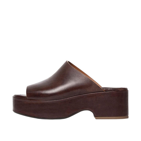 Scarpe Donna Curiosité Sabot Maverick Cuoio