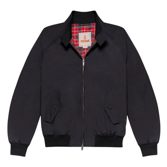 Giubbino Uomo Baracuta G9 Harrington Blu Scuro
