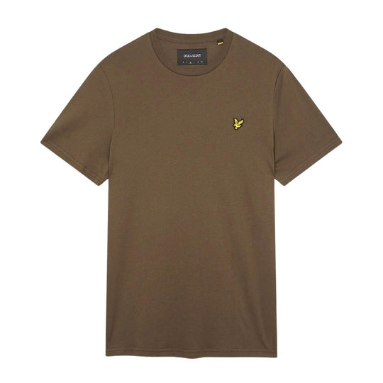 T-shirt Uomo Lyle & Scott Logo Verde Militare