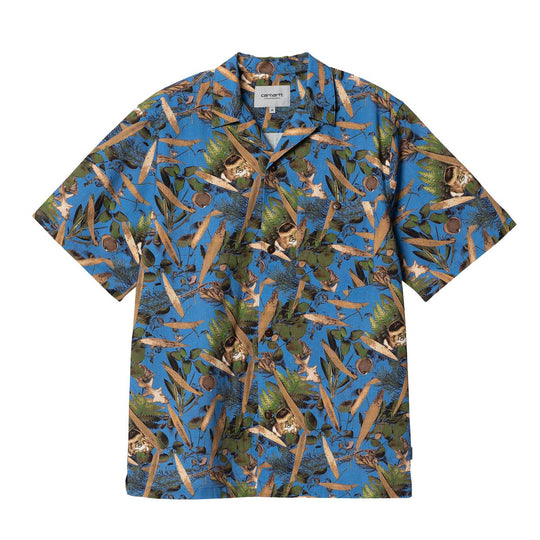 Carhartt WIP S/S Lumen Shirt Blue Multicolor
