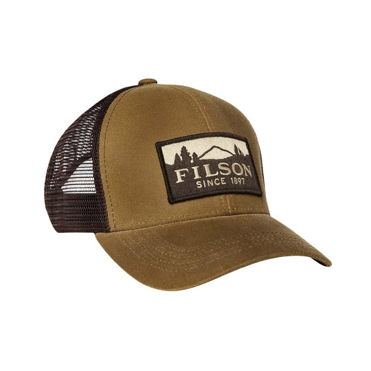 Filson Logger Mesh Cap Brown