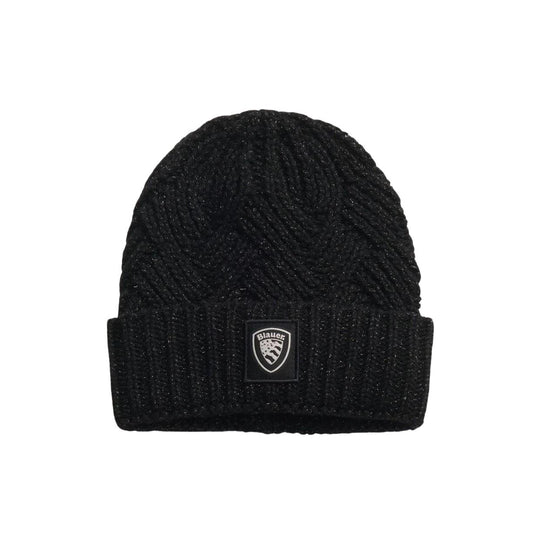 Berretto Donna Blauer Trecce Ophir Nero