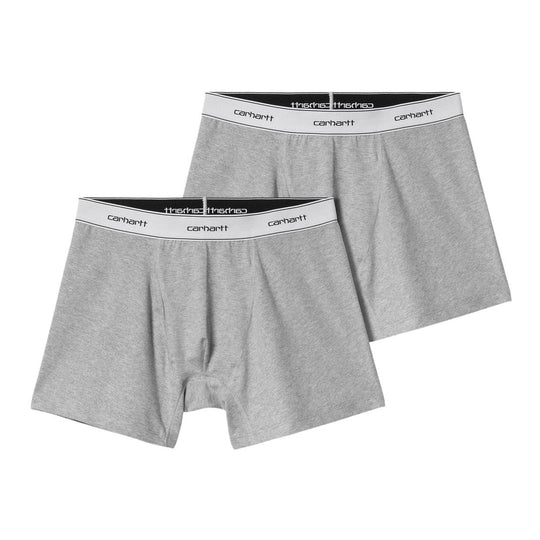 Herrenboxershorts Carhartt WIP Baumwolle Trunks Grau (2er-Pack)