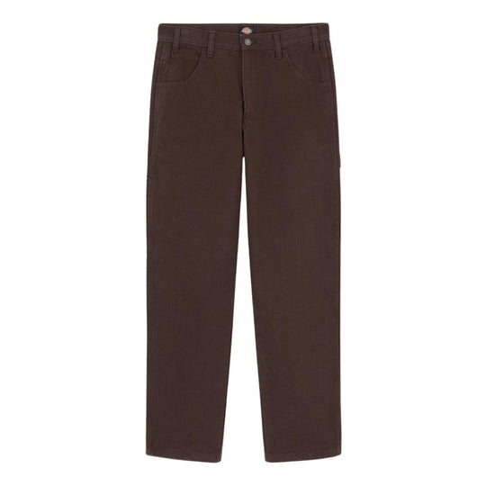 Pantaloni Uomo Dickies Duck Carpenter Marrone Scuro