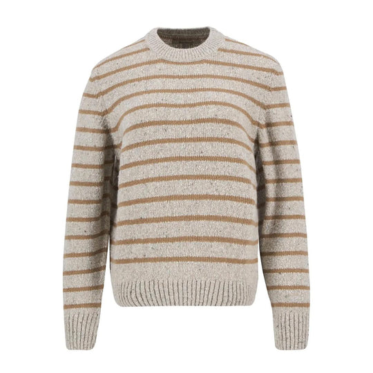 Maglione Donna Barbour Claydon Righe Grigio