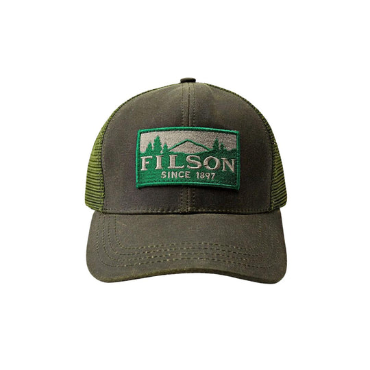Cappello Filson Logger Mesh Cap Verde