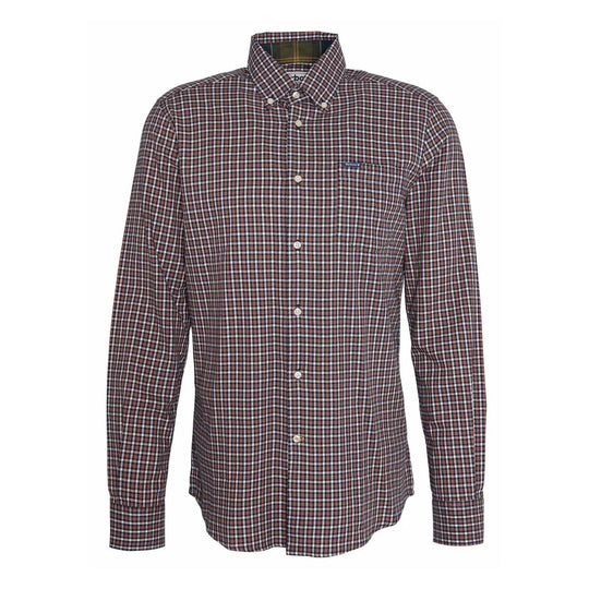Camicia Uomo Barbour Padshaw Blu Navy Multicolor